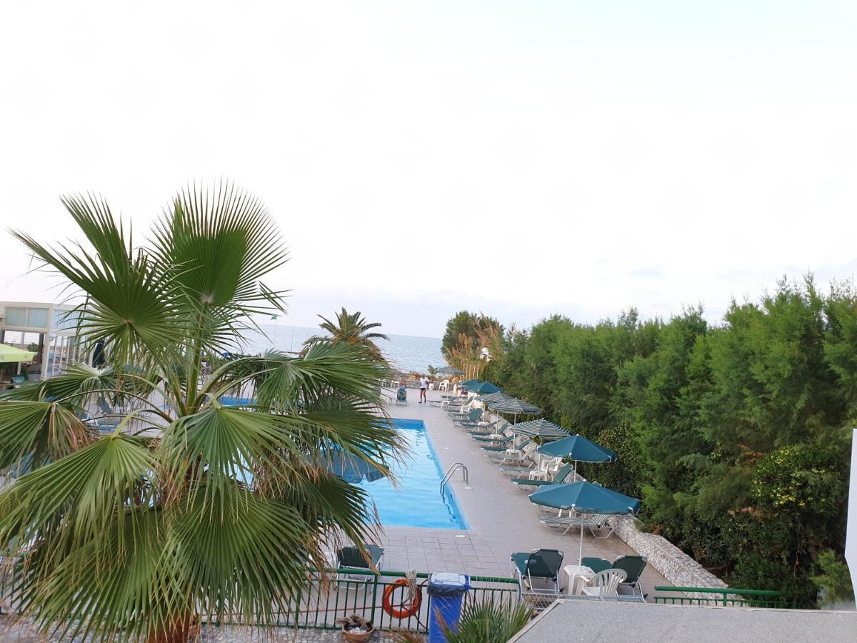 Hotel Kathrin Beach Adelianos Kampos Esterno foto